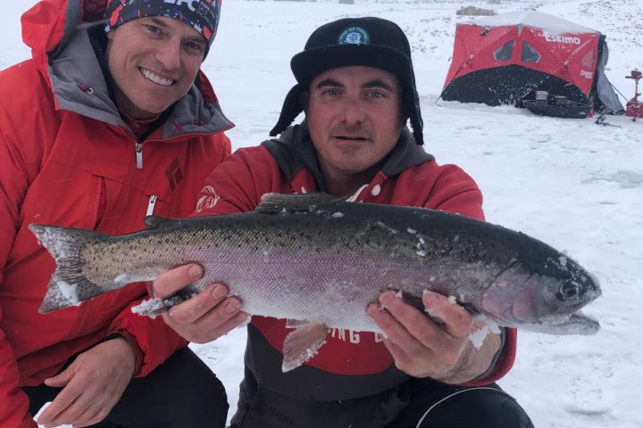 Craig Collins holding a fish